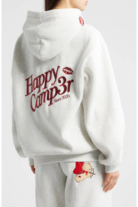 The Happy Camp3R - Sweet Like Cherry Embroidered Hoodie