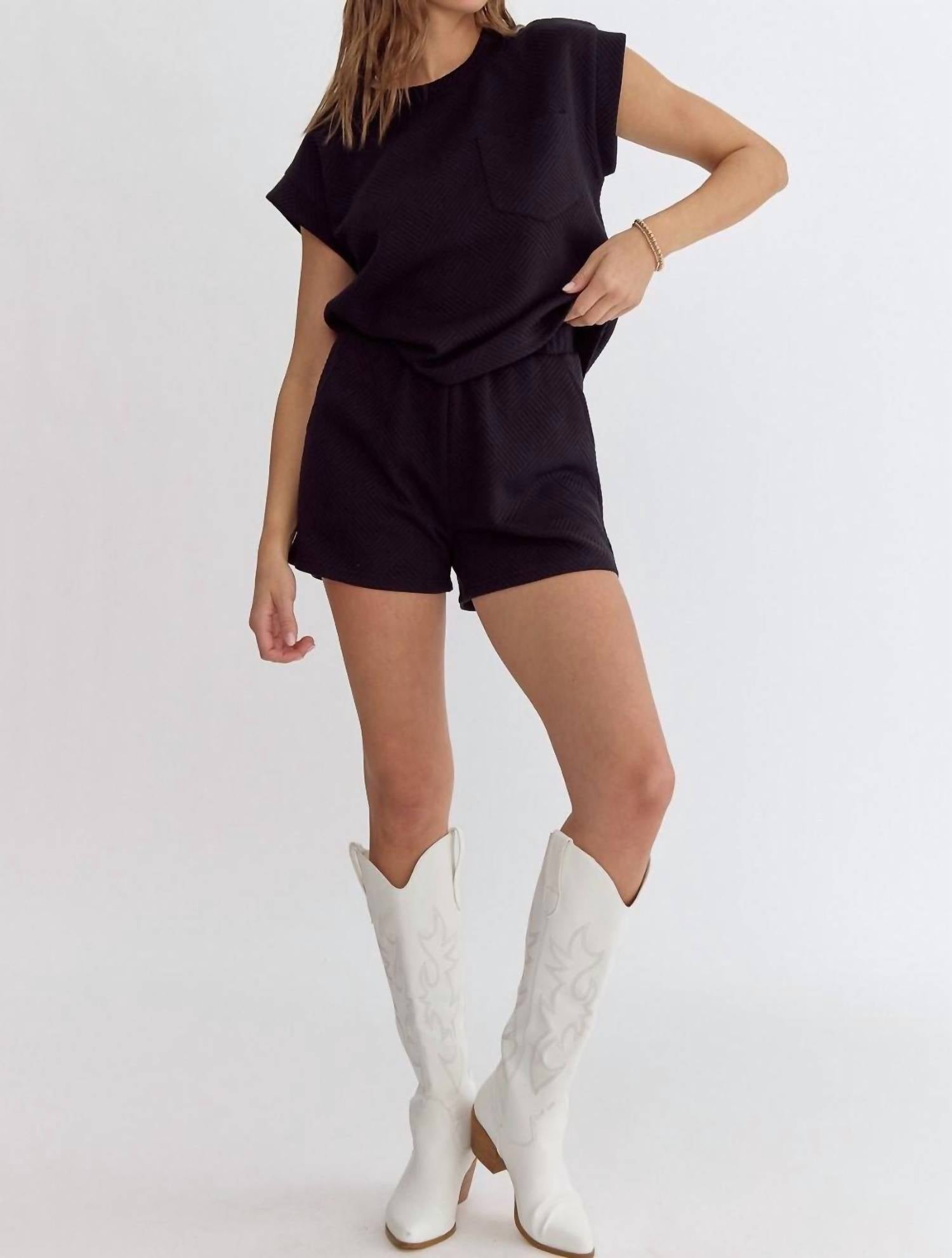 Entro - Textured Top