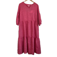 Robert Friedman - Women's Tiered Linen Dress