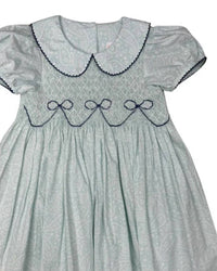 Whimsy Bay Kids - Girl's Beckingham Bow Smocked Dress