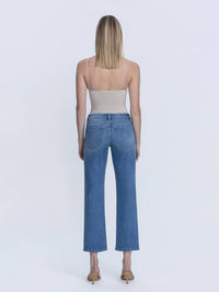 Lovervet - Romy Mid Rise Ankle Straight Jeans