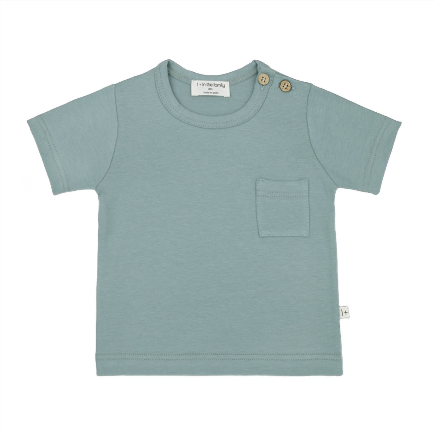 One More In The Family - Kid's Leon Pocket T-shirt Top