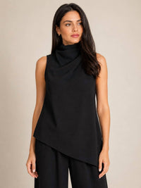 Lavender Brown - Matilda High Neck Top