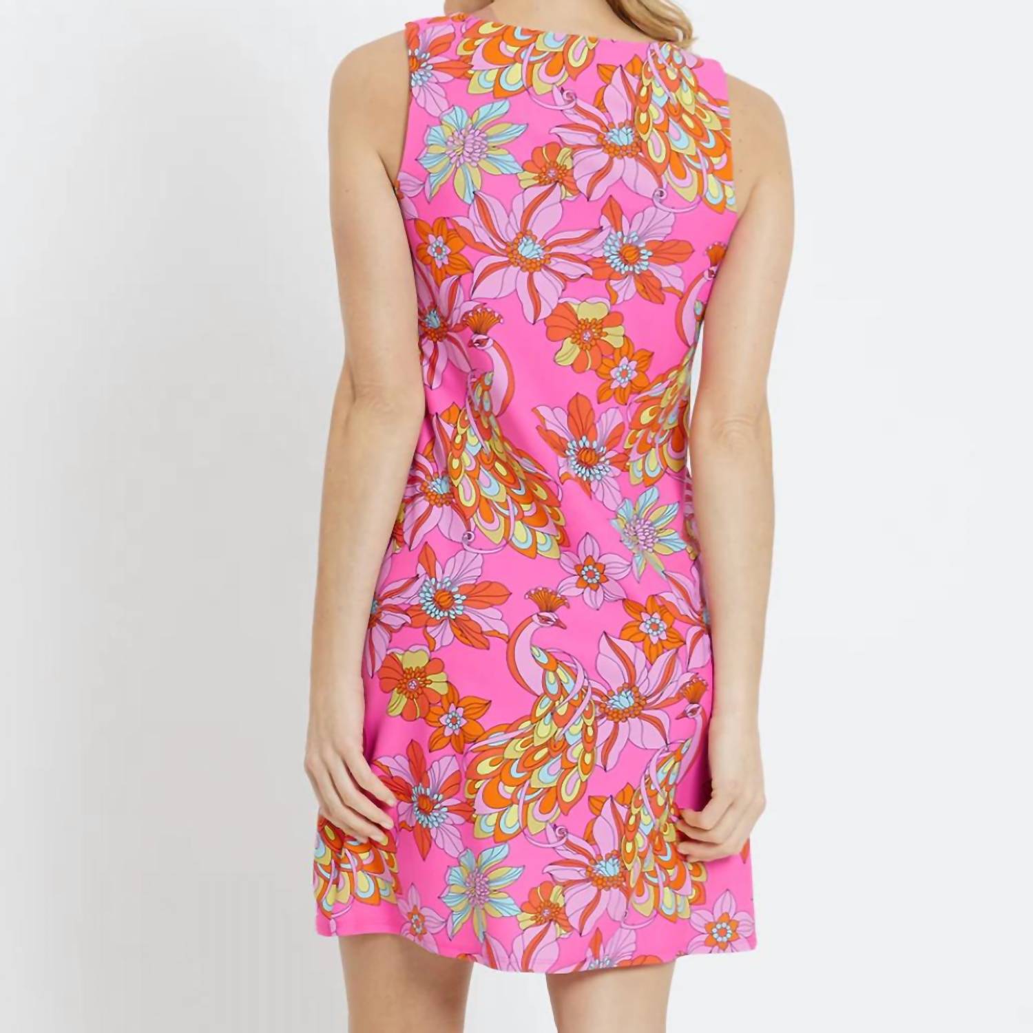 Jude Connally - Beth Twirling Peacock Spring Dress