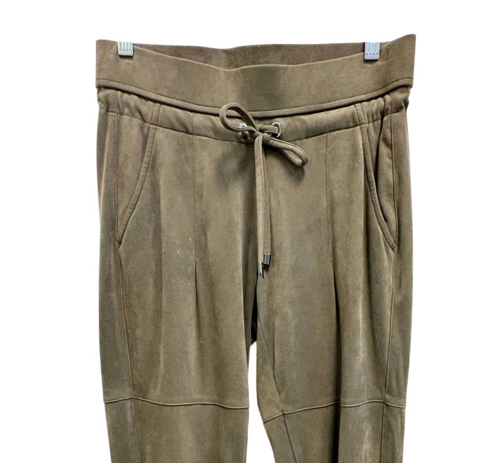 Raffaello Rossi - Pre-loved Women's Candace Vegan Suede Jogger Pant