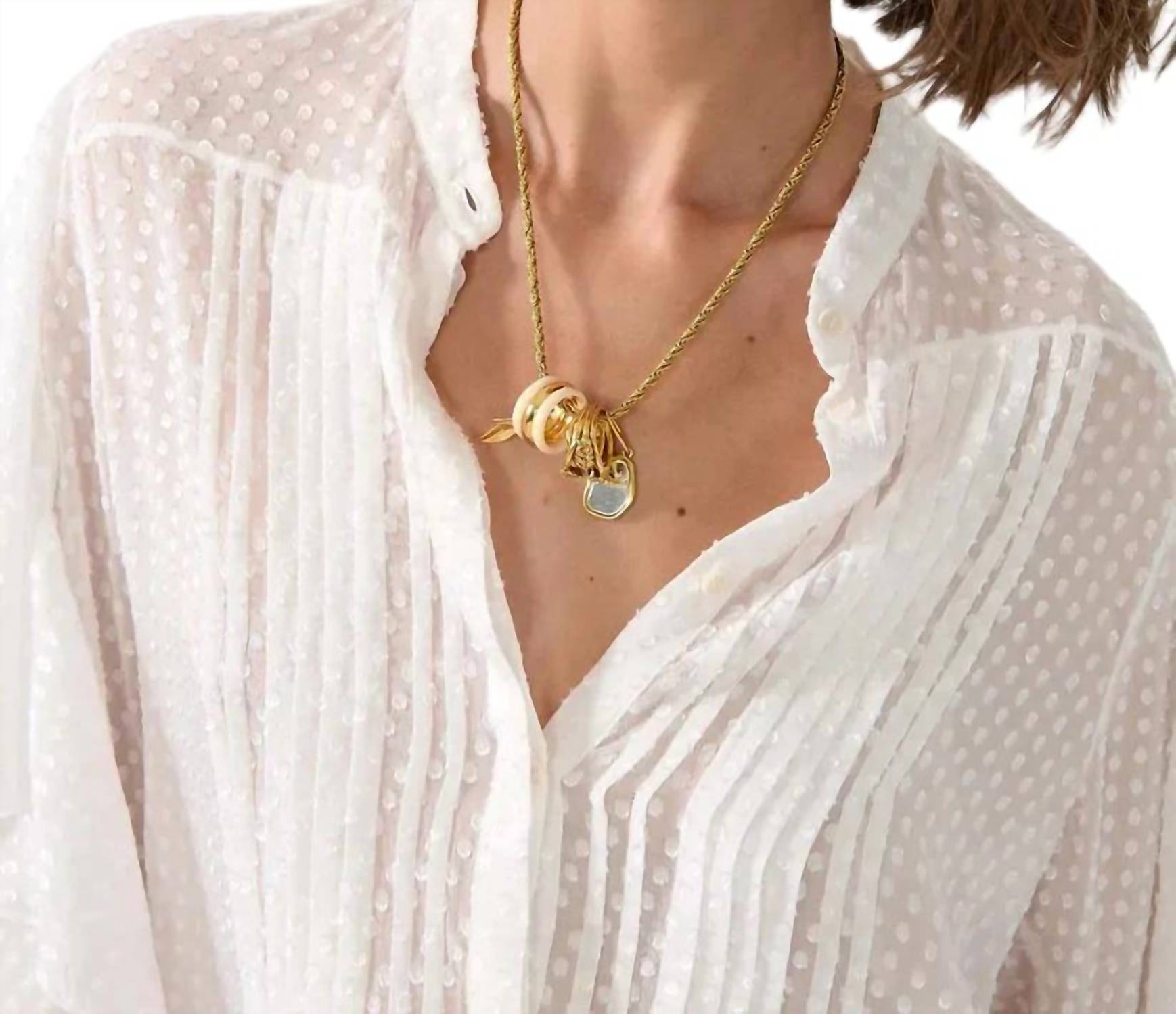 Barbara Bui - Plumetis Silk Shirt