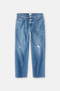 CLOSED Milo Distressed Jeans in mid blue - women's jeans - view 6