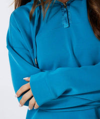 Esqualo - Women's Sweater Short Hoodie
