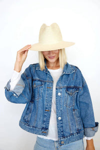 Hat Attack - Women's Luxe Vented Packable Straw Hat