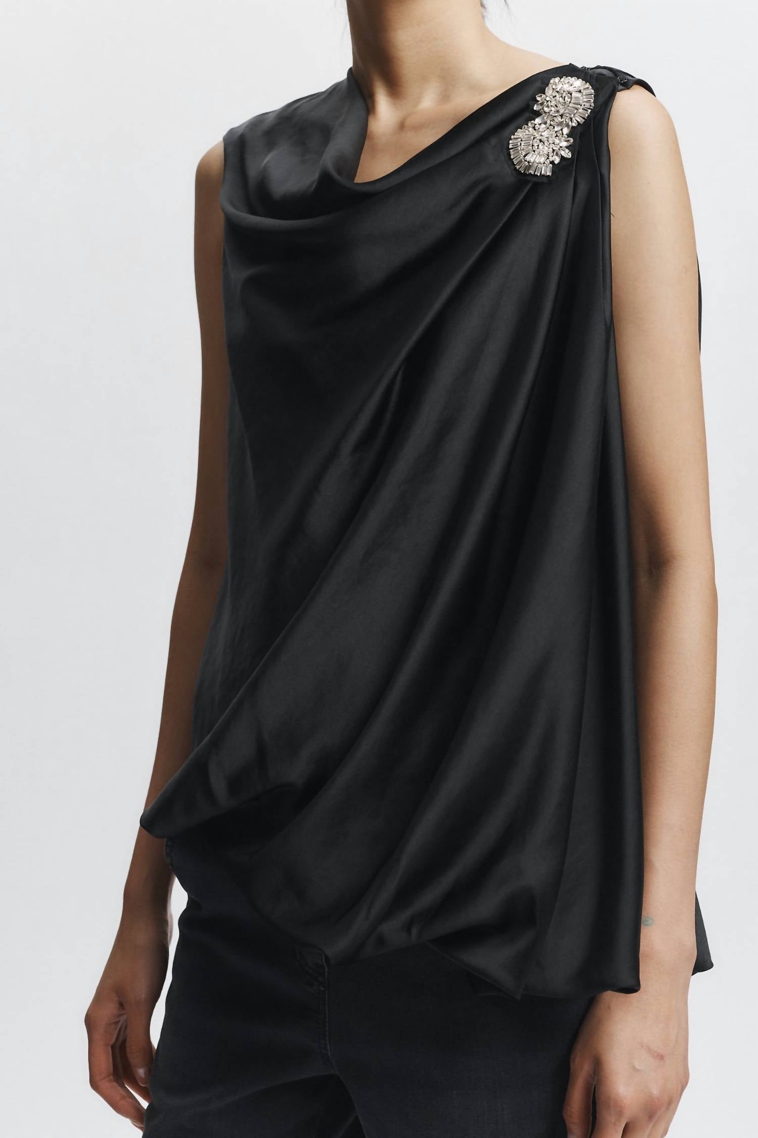 Saint Art - Henrik Draped Blouse