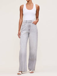 DL1961 - Women's Taylor Relaxed Barrel 31" Jean in light smoke - women's jeans