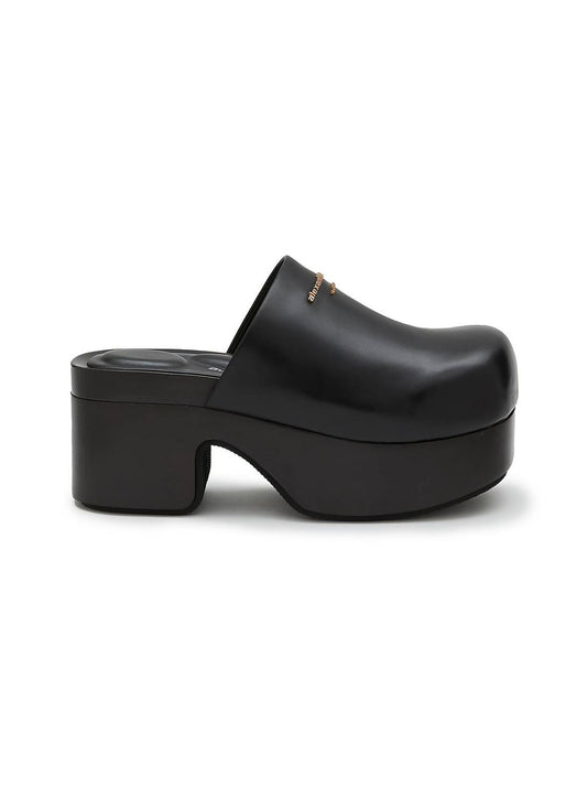 Alexander Wang - Women's Zoe 85 Mm Leather Platform Clog