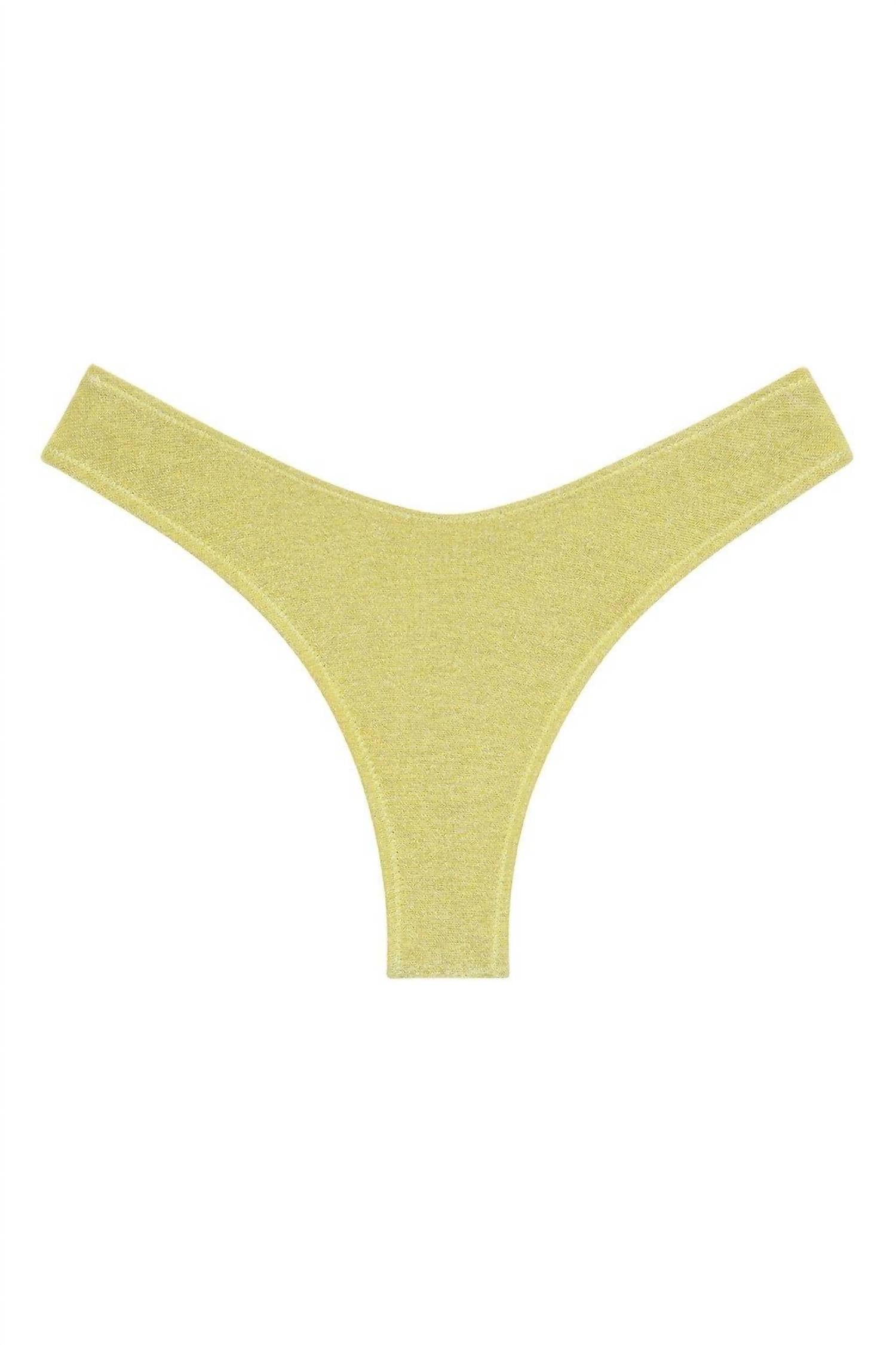 Montce - Lulu Zig-zag Stitch Bikini Bottom