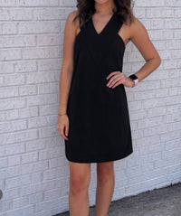 Jade - V neck shift dress