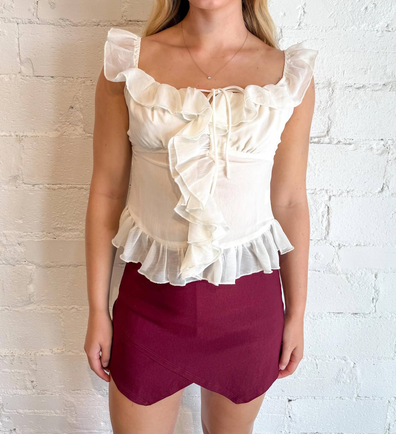 Adeline - No Frills Top