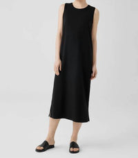 Eileen Fisher Sleeveless Mini Dress in black - women's dress