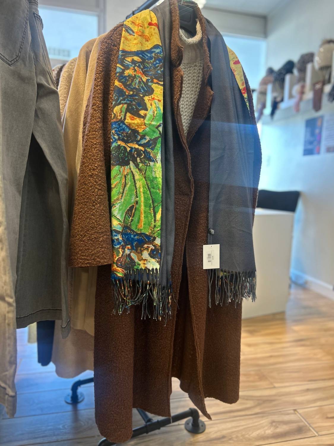 Yolly - Hannah Long Sherpa Coat