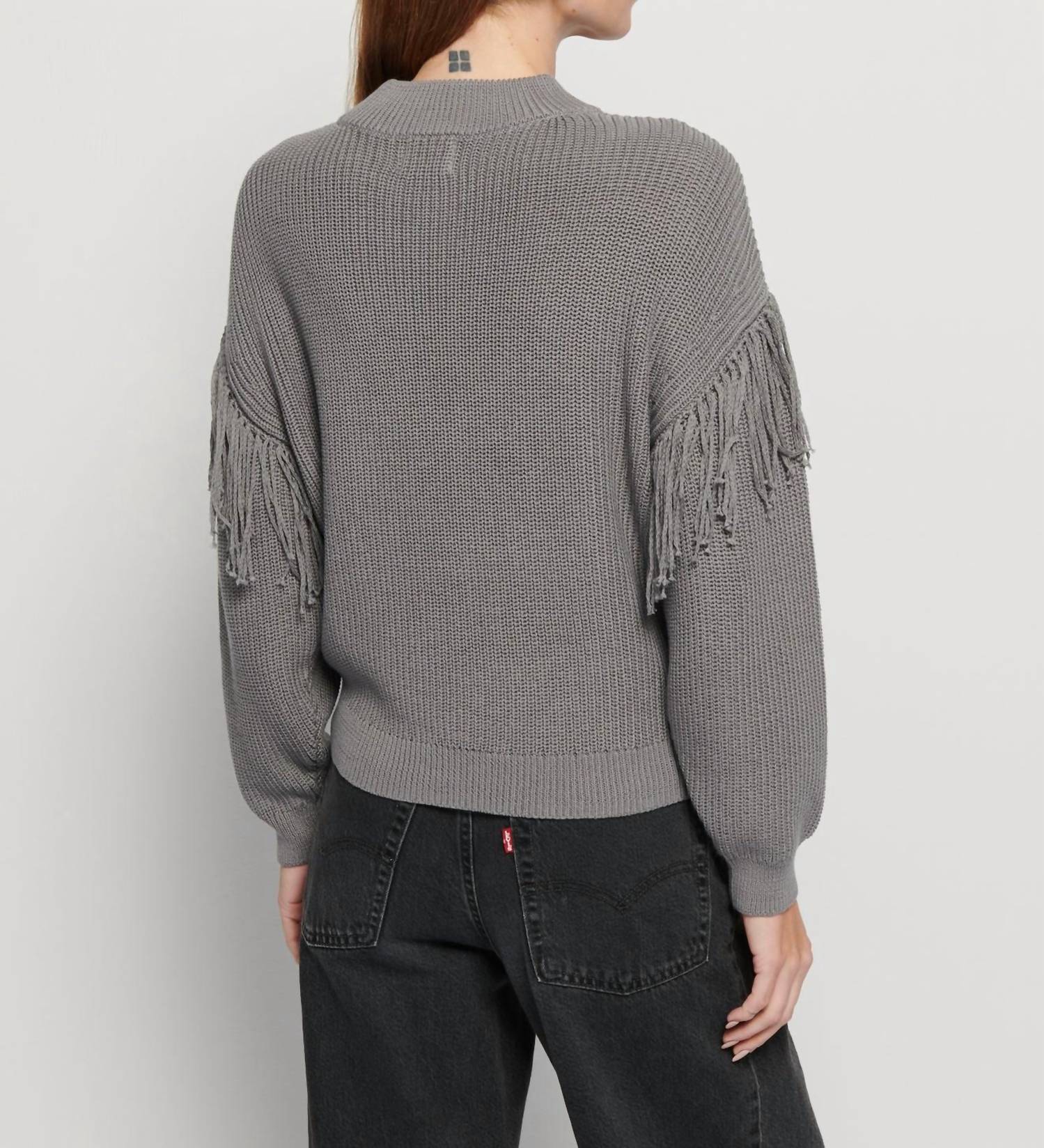 Nation Ltd - Carine Fringed Sweater