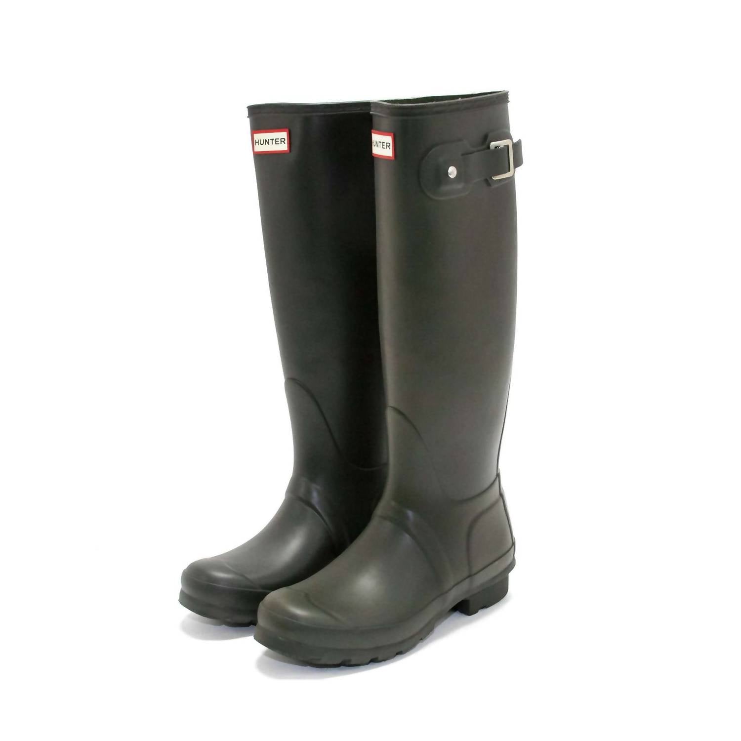 HUNTER Women's Original Tall Rain Boot in black - women's shoe