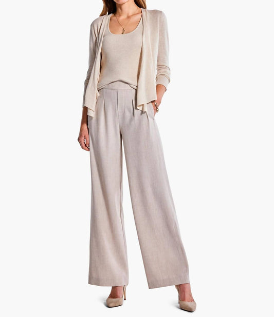 Nic + Zoe - Bi-stretch Twill Wide Leg Pant