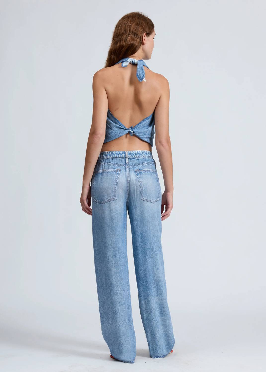 Rag & Bone - Miramar Slink Wide Leg Pull On Pants
