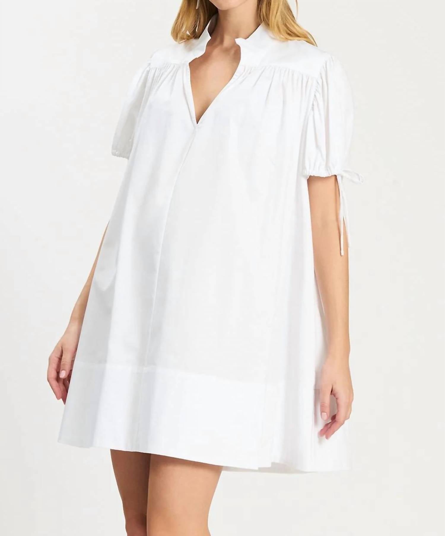 Tyler Boe - Coco Tie Sleeve Dress
