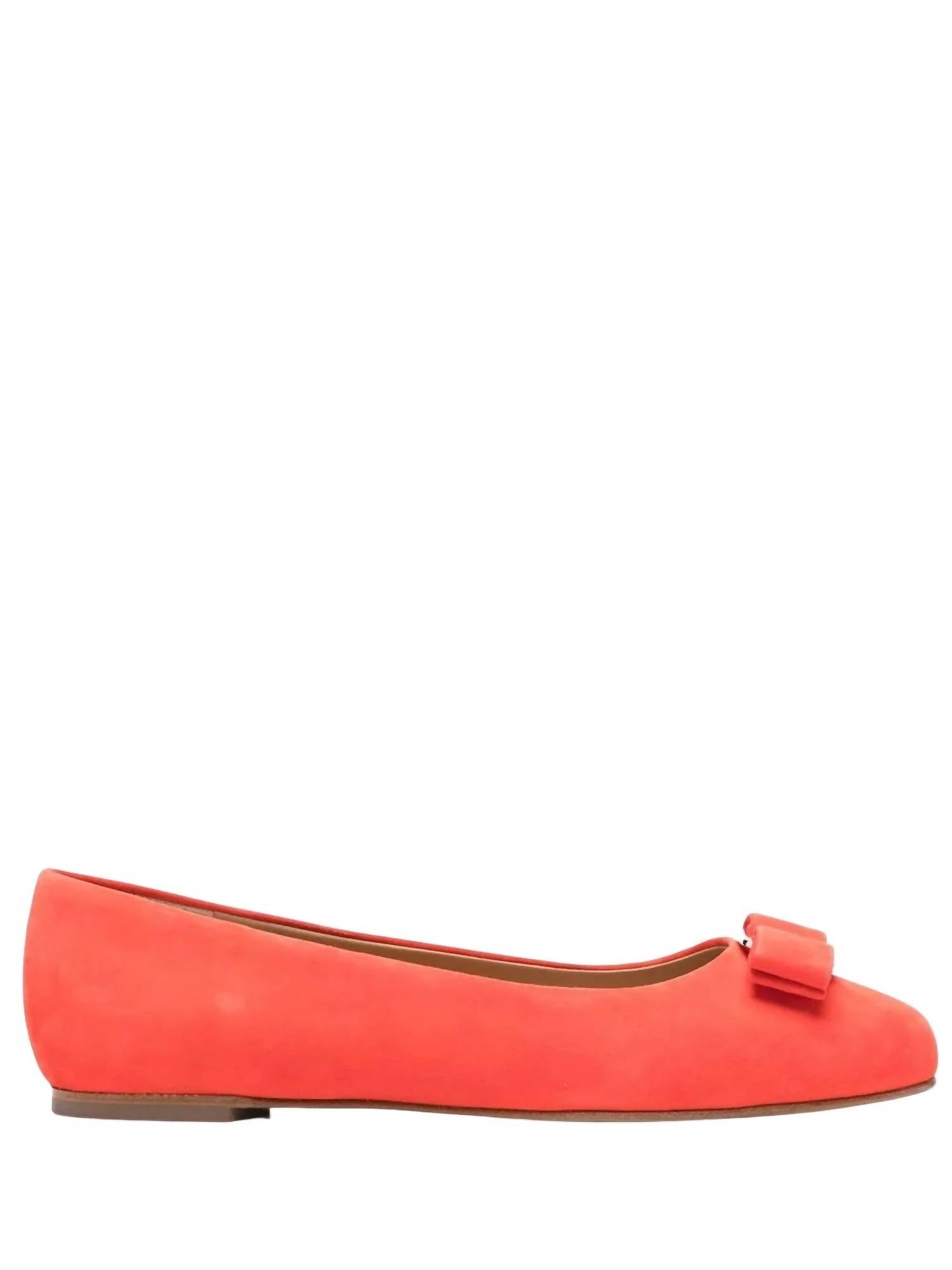 Salvatore Ferragamo - Women's Logo-plaque Ballerina Shoes