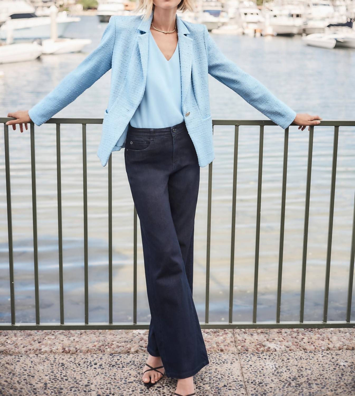 Joseph Ribkoff - boucle fitted blazer
