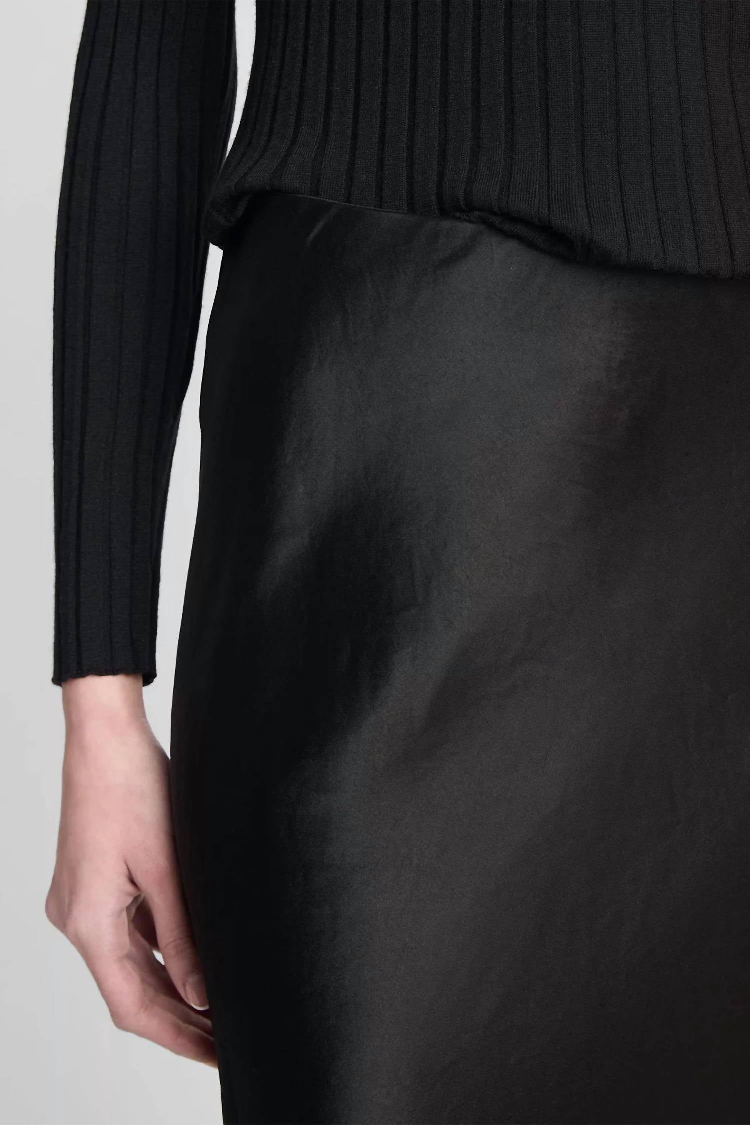 Vince - Satin Maxi Skirt