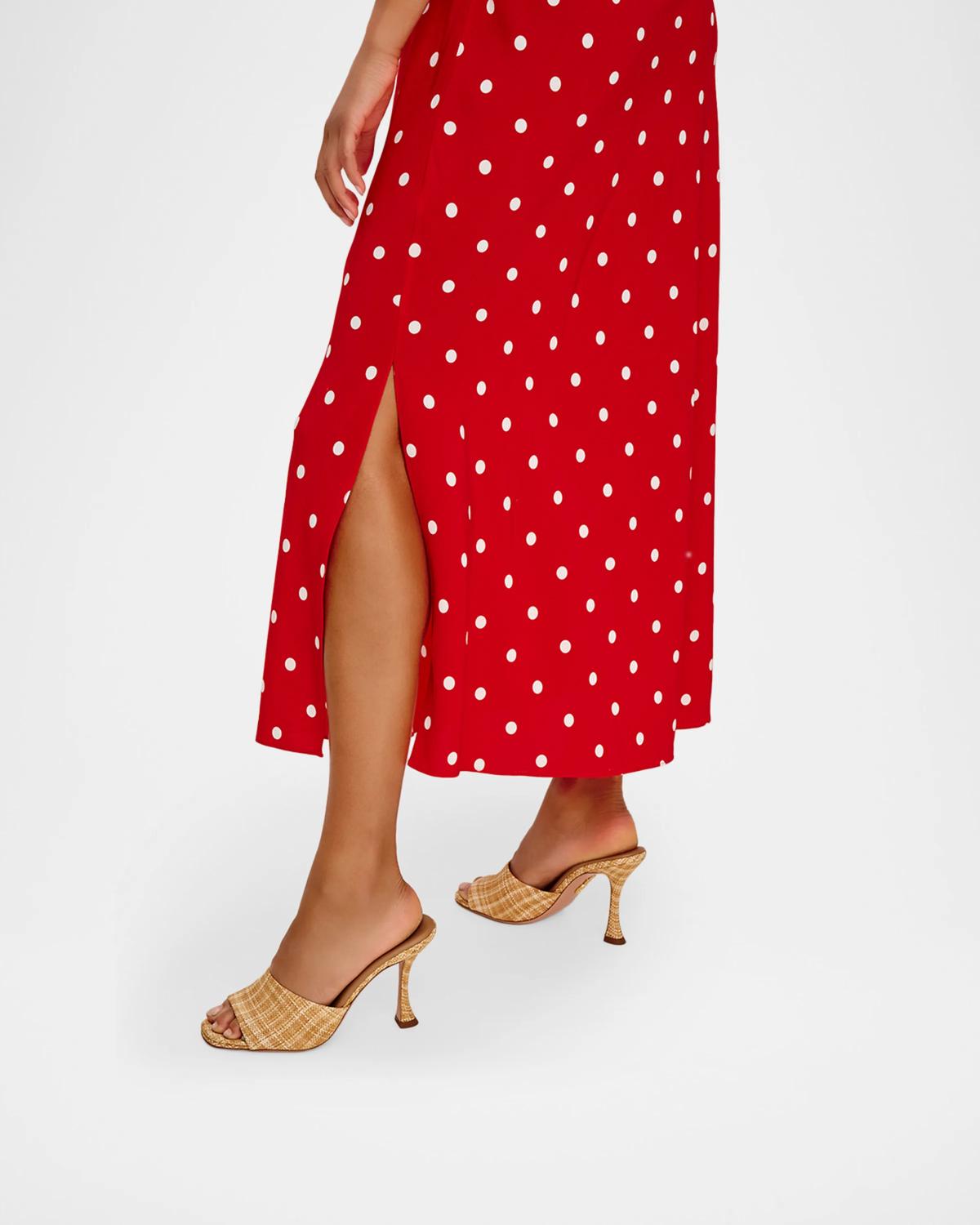 Rails Terena Sleeveless Midi Dress in rossa - women's dress - view 4