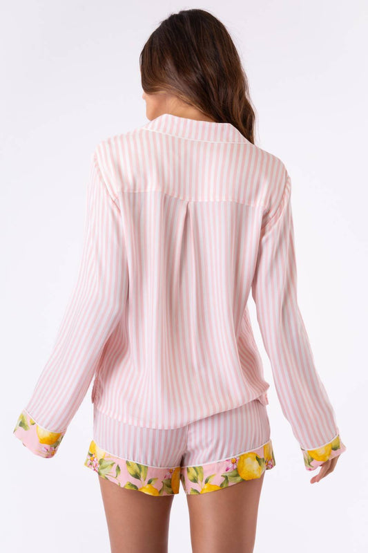 Pj Salvage - In Full Bloom Long Sleeve Pajama Top