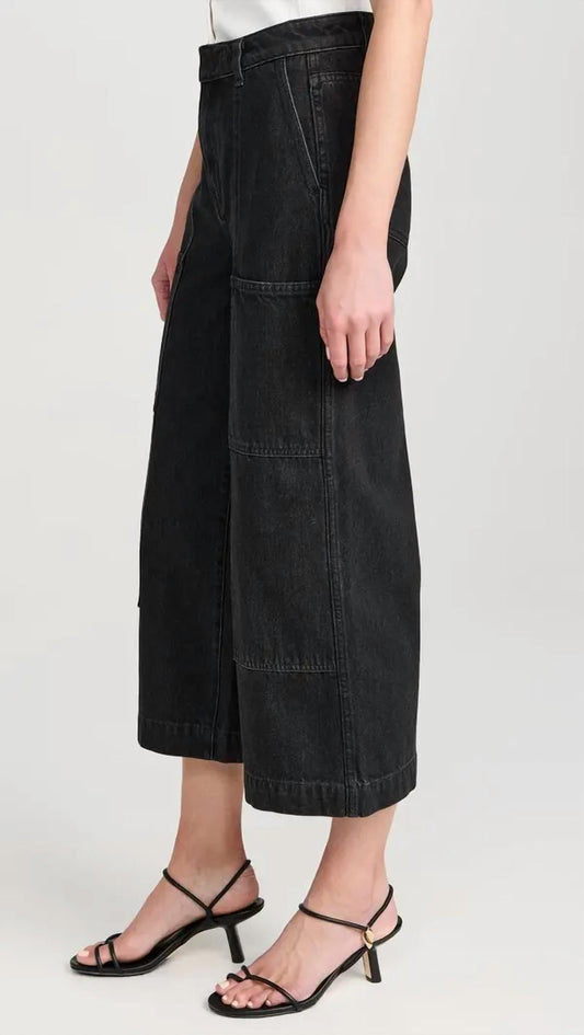 Vince - Midrise Utility Crop Wide Pant