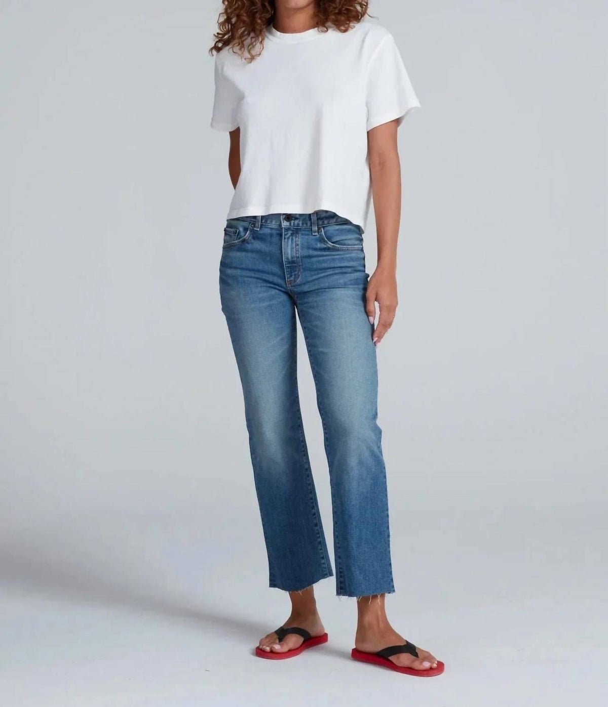 Askk Ny - The Cat Mid-rise Straight Leg Jeans
