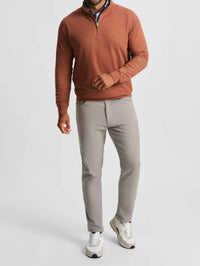 Genteal - Cotton Modal Quarter Zip Sweatshirt