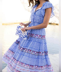 Oliphant - Cinched Flirty Midi Dress