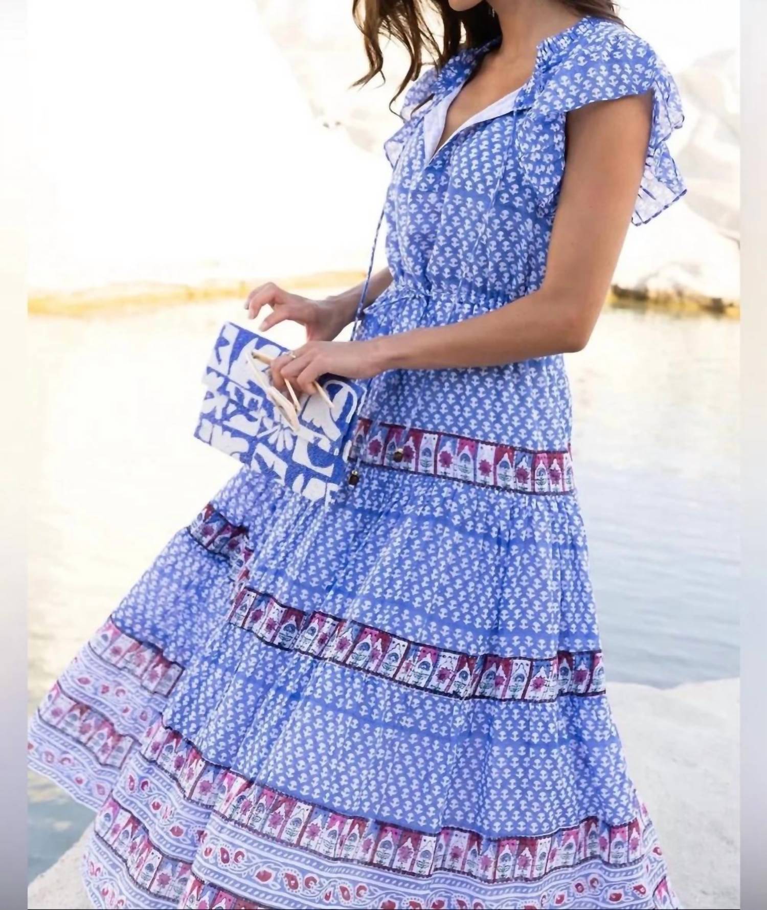 Oliphant - Cinched Flirty Midi Dress