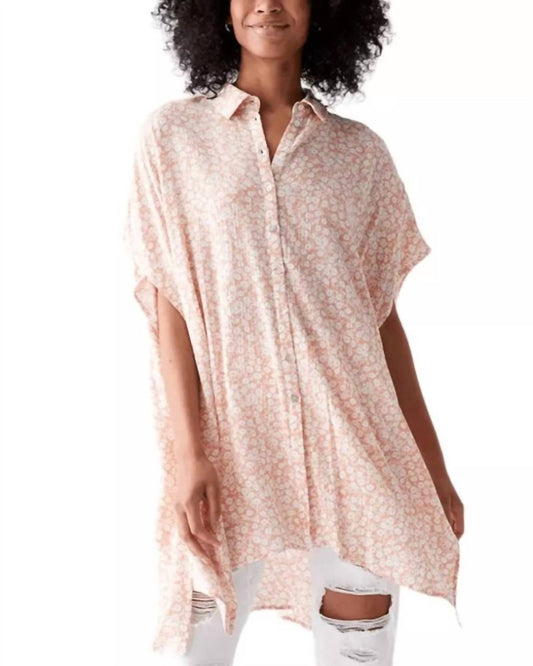 Lost + Wander - Button Down Tunic Top