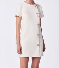 Trina Turk - Diamonds Crystal Bows Sheath Dress