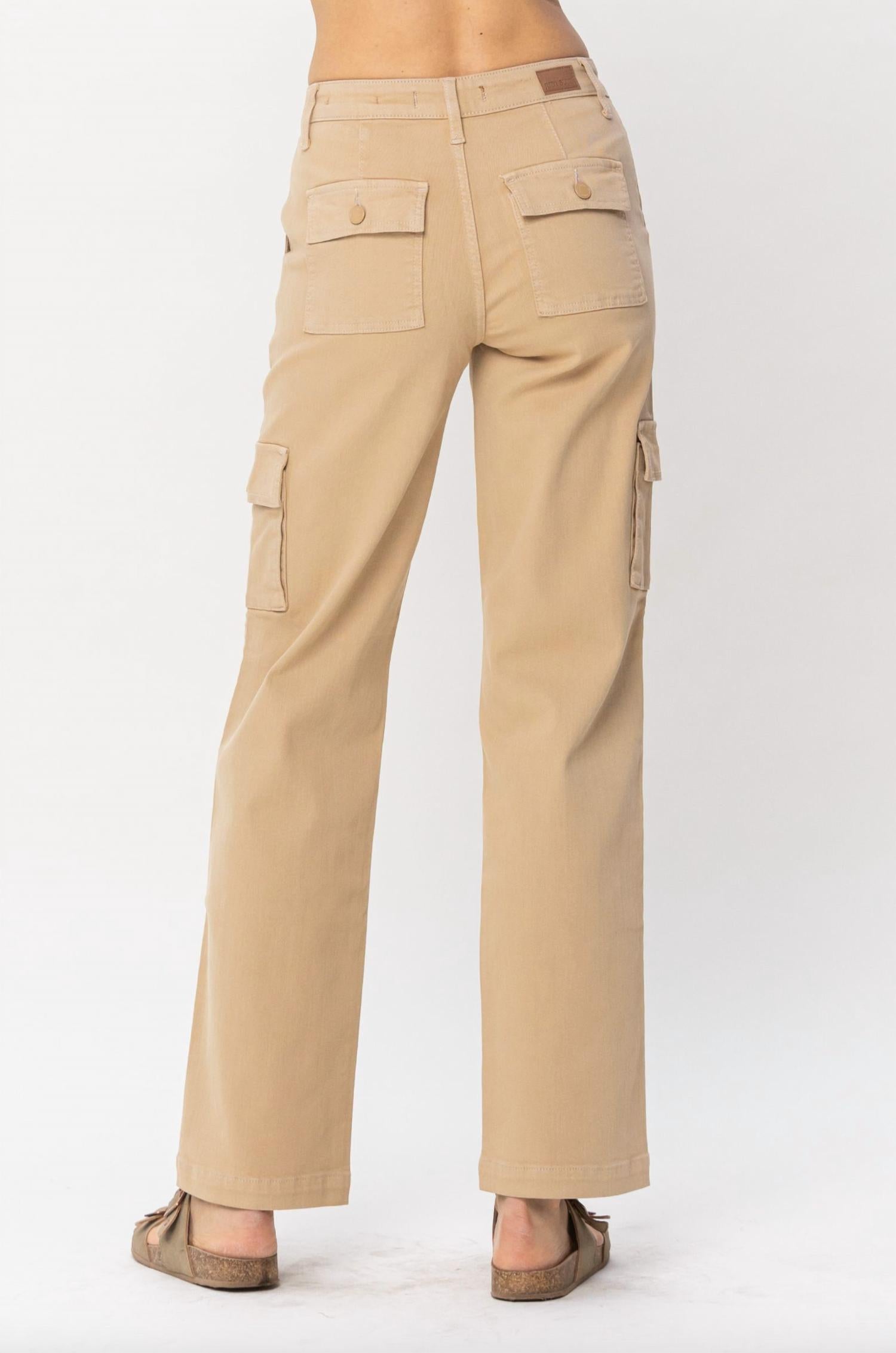 Judy Blue - Cargo Straight Leg Pants