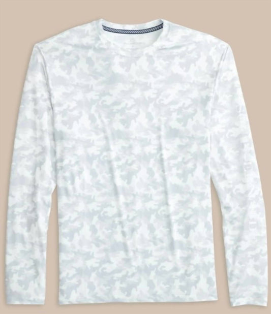 Southern Tide - Island Camo Long Sleeve Performance T-Shirt