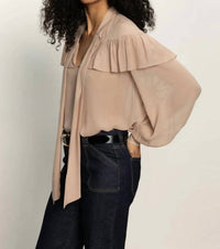 Sanctuary - Fade Into You Ruffle Blouse