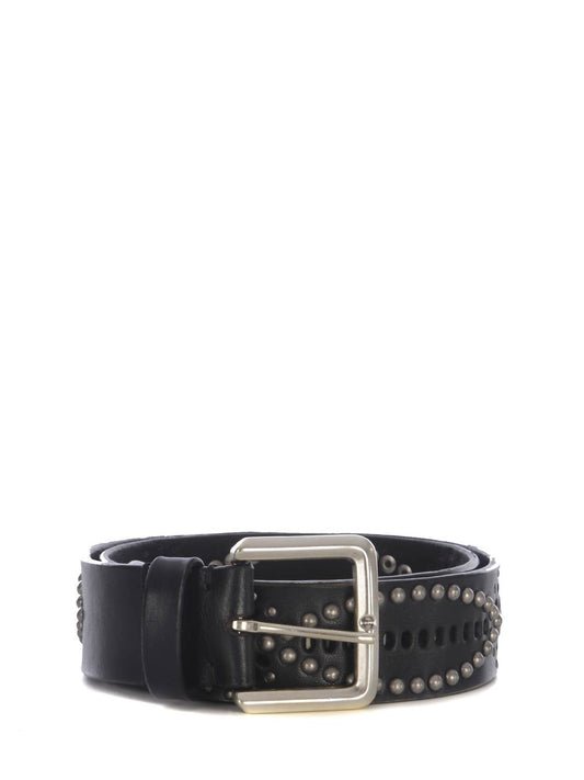 Golden Goose - Women's Titan Eyelets And Studs Belt
