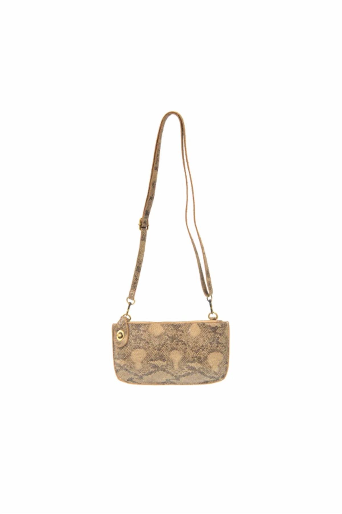 Joy Susan - Python Print Wristlet Clutch