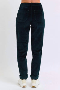 Judy Blue - High Waisted Corduroy Cuffed Jogger
