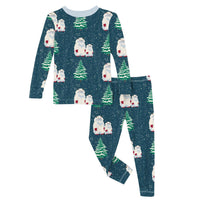 Kickee - Kids' Print Long Sleeve Pajama Set