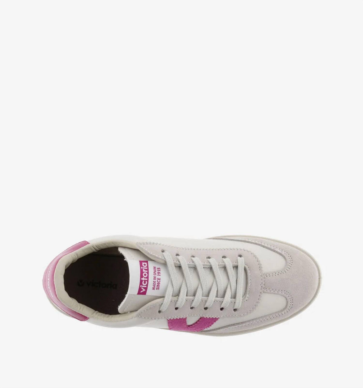 Victoria - Women's Berlín Faux Leather And Split Leather Sneaker