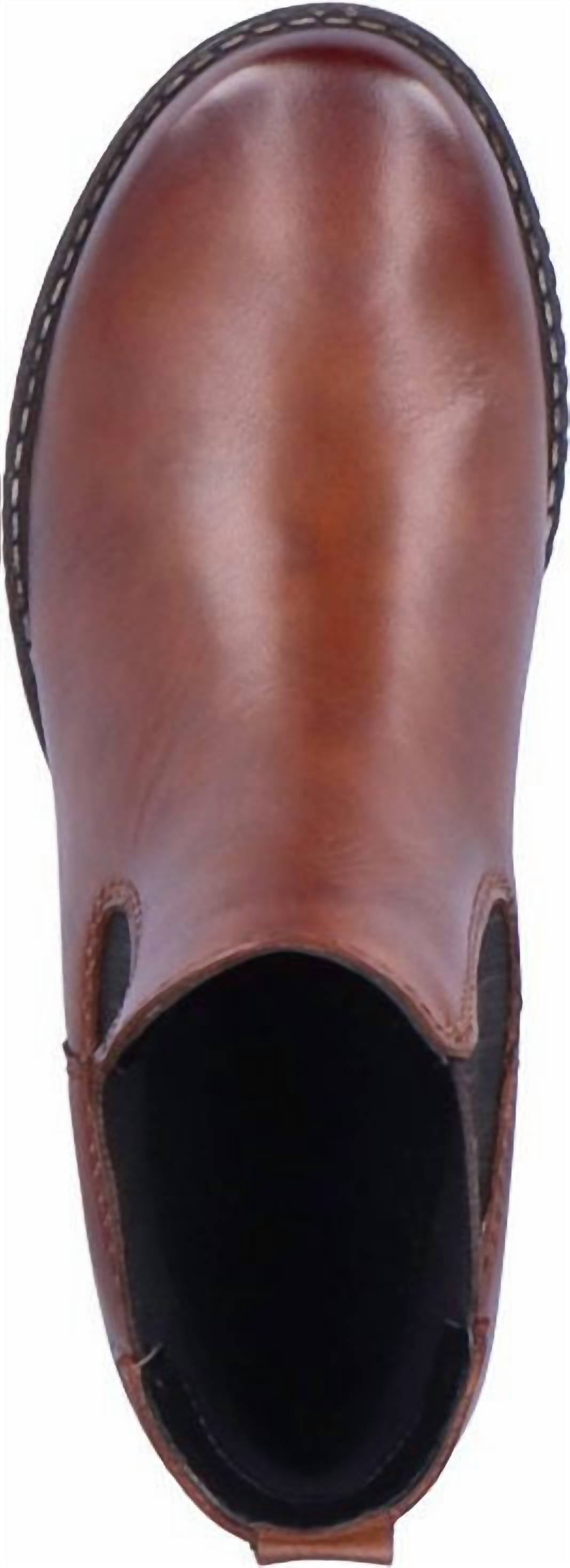 Remonte Women's Charndra 75 Bootie in chestnut - women's shoe - detail view