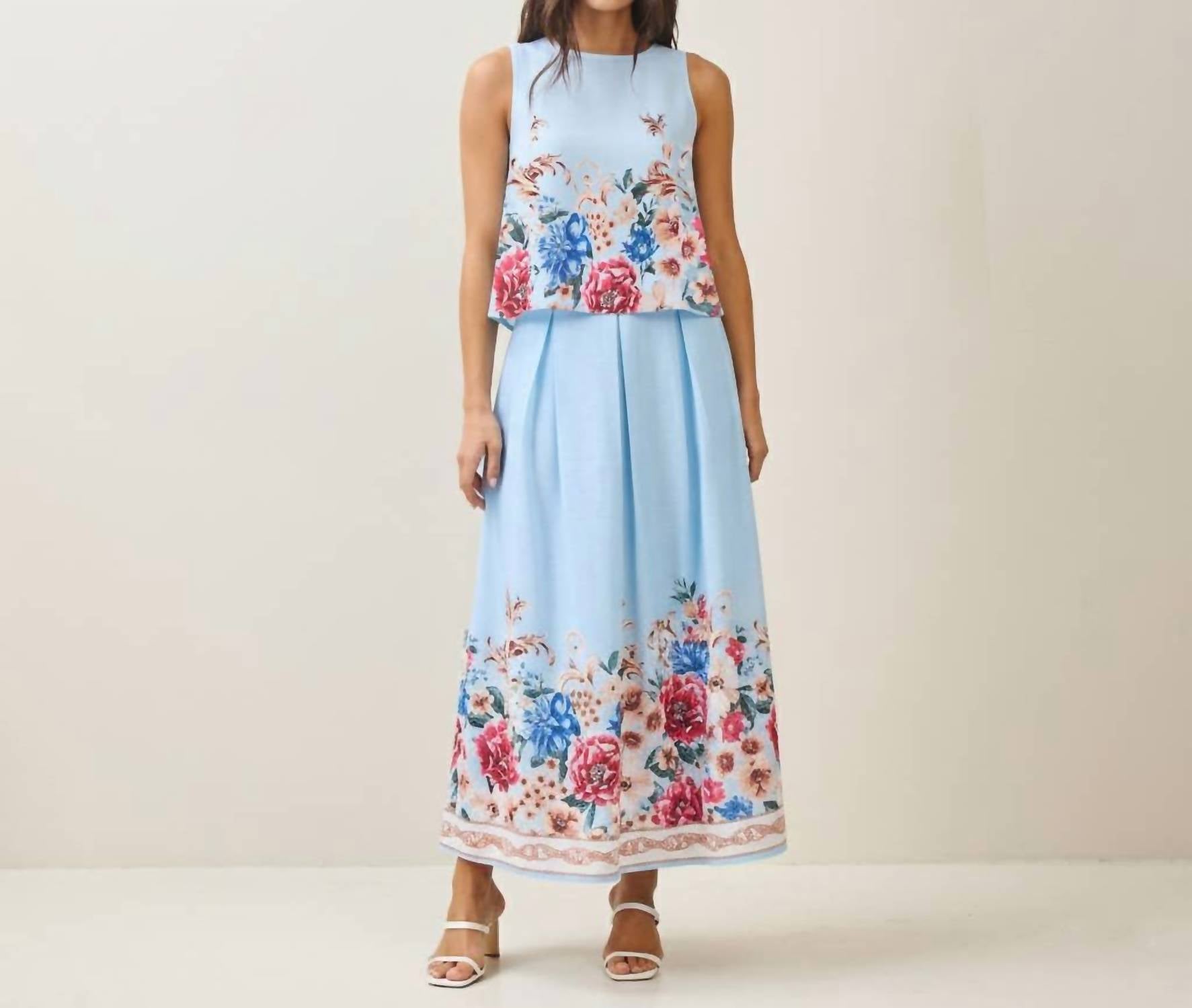 Able - Floral Fields Skirt Set
