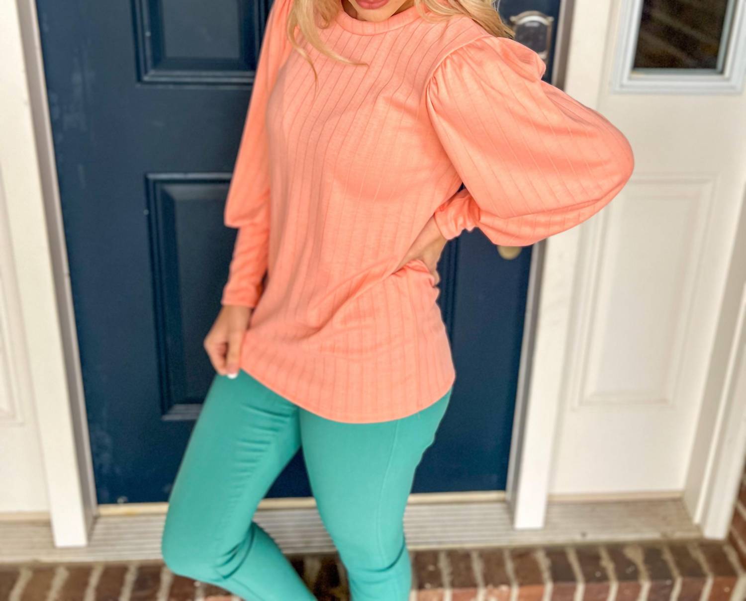 Lovely Melody - Nora Puff Sleeve Top