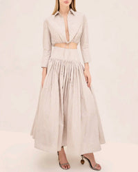 Alexis - Mazi Collared Top
